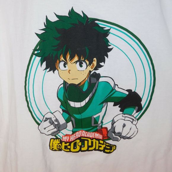 My Hero Academia Tee Shirt Adult 3XL Anime Cartoon Action Graphic - Picture 4 of 7